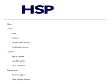 Tablet Screenshot of hspplc.com